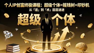 個人IP變現秘籍：讓你的品牌成為賺錢機器-資源網站