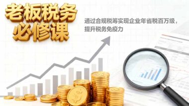 從阿里上市到行業(yè)節(jié)稅-老板必知的稅務(wù)全攻略