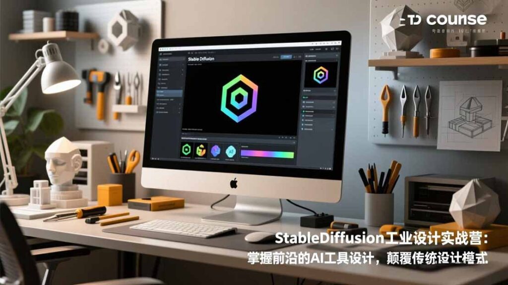 圖片[1]-AI賦能工業設計新革命-StableDiffusion實戰營-解鎖未來設計新范式-資源網站