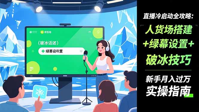 圖片[1]-從0到1的直播飛躍：“陪跑訓練營”給你全套解決方案