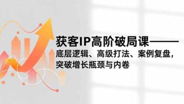 短視頻獲客式IP打造指南：流量-信任-變現一網打盡-資源網站